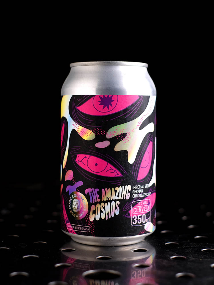 Dude Brewing | The Amazing Cosmos German Chocolate Cake | Imperial Pastry Stout Coco Cacao | 10%