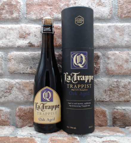 La Trappe Quadrupel Oak Aged Batch 32 - Met koker 2018