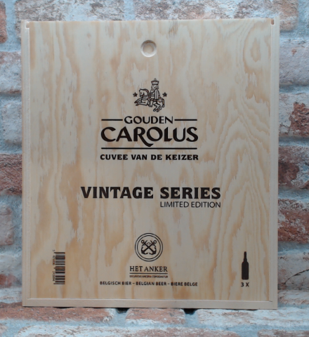 Gouden Carolus Cuvee van de keizer Vintage series 2x 2017 & 1x 2019