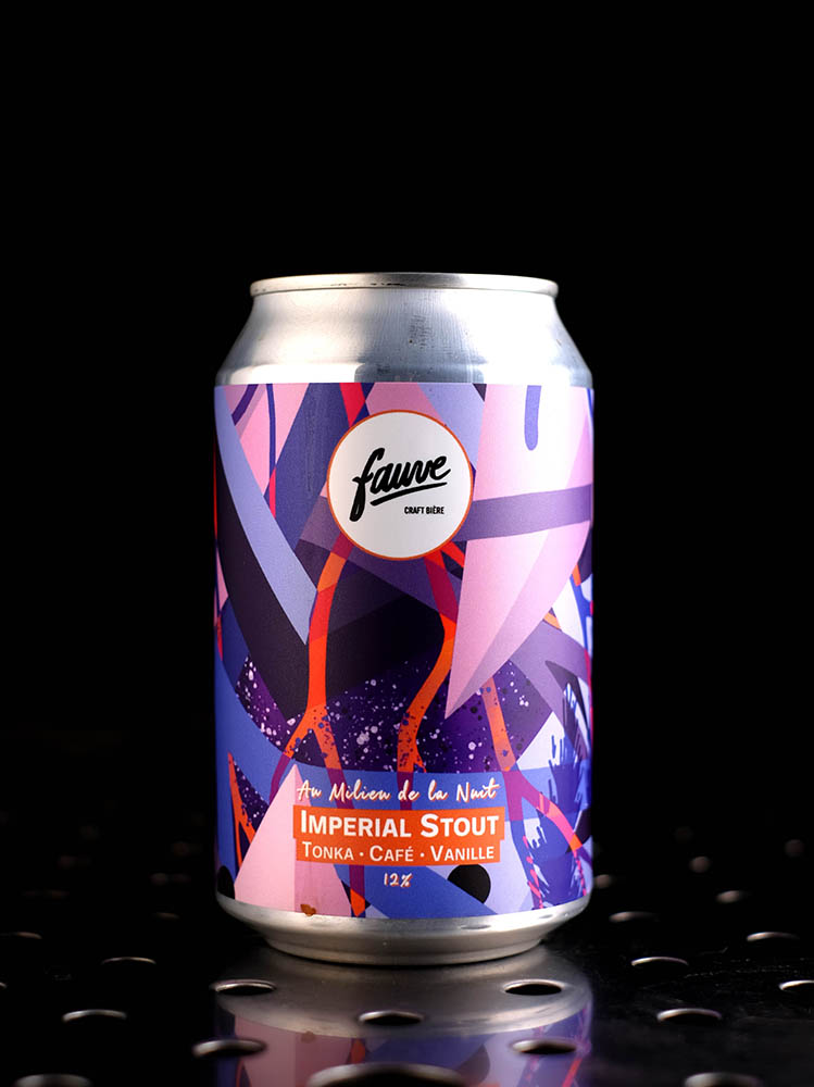 Fauve | Au Milieu De La Nuit | Imperial Stout Tonka Café Vanille | 12%