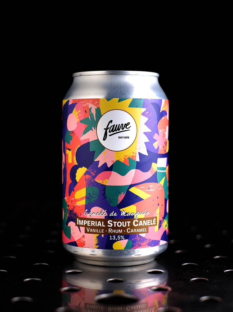 Fauve | Canelé De Mauguio | Imperial Stout Vanille Rhum Caramel | 13,5%