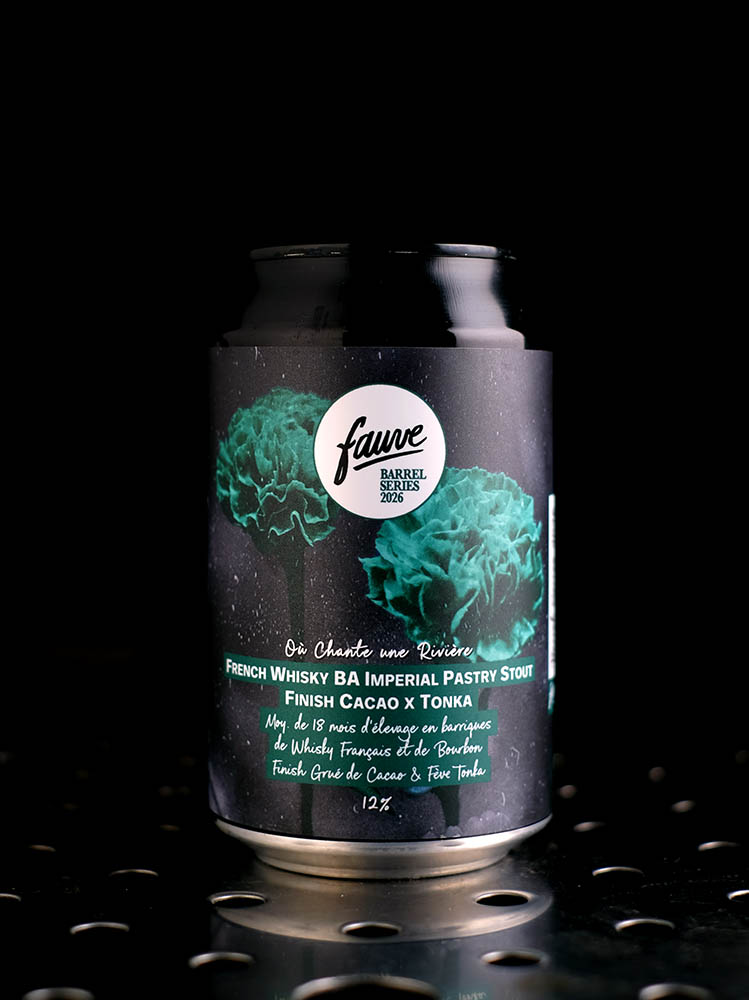 Fauve | Où Chante Une Rivière | Imperial Stout Cacao Tonka BA Whisky Bourbon | 12%