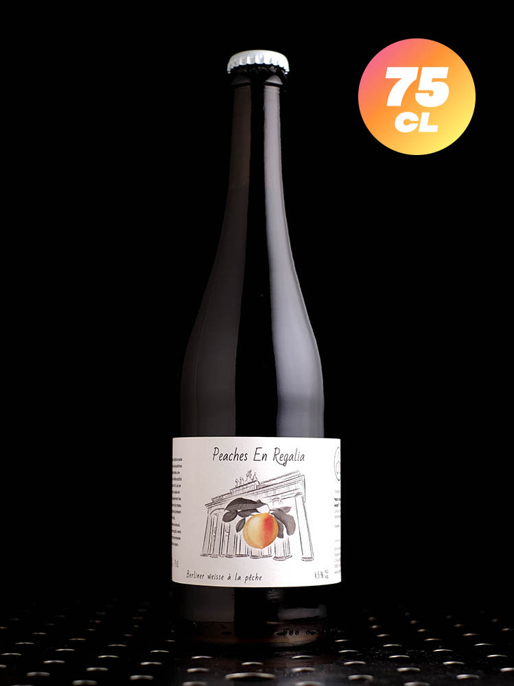 Flore | Peaches en Regalia | Brett Berliner Weisse Pêche | 4,5%
