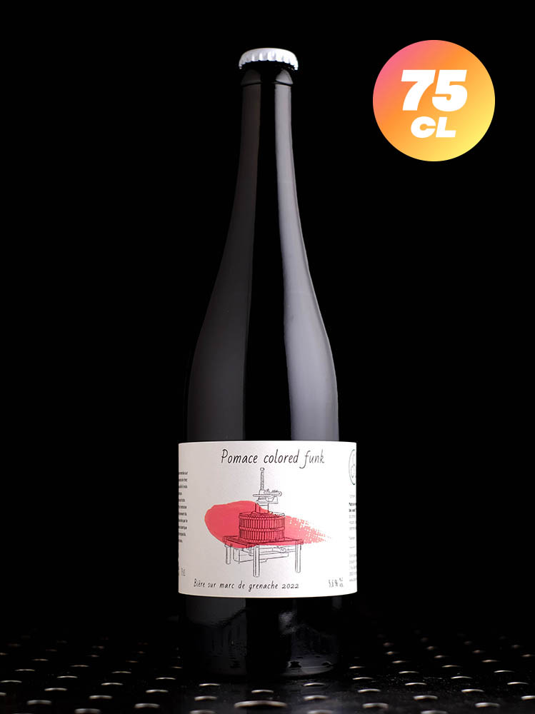Flore | Pomace Colored Funk – Grenache 2022 | Grape Ale | 5,7%