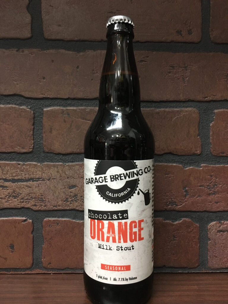 Chocolate Orange Milk Stout 22oz