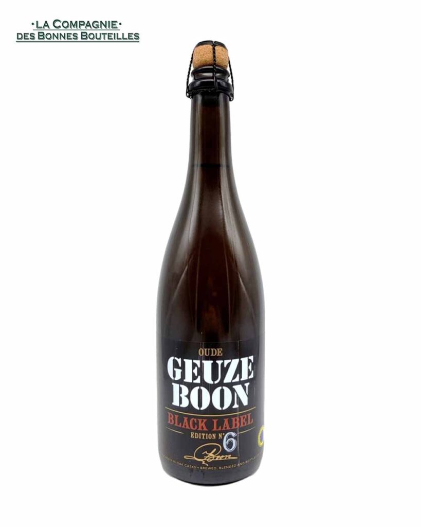 Bière Boon Oude Geuze - Black Label N°6