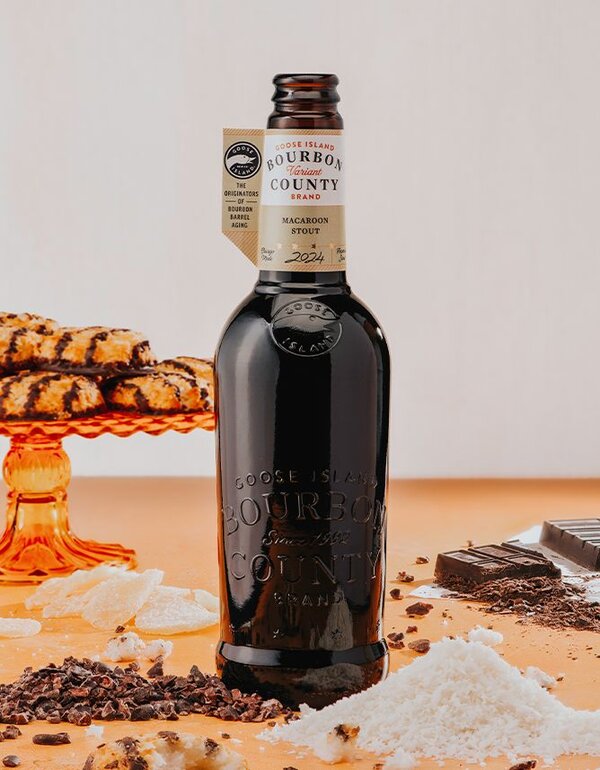 Goose Island Bourbon County 2024 Macaroon Stout - 1 pint