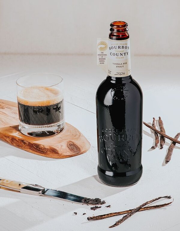 Goose Island Bourbon County 2024 Vanilla Rye Stout - 1 pint