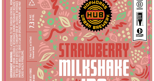 Hopworks Strawberry Milkshake IPA 4 pack