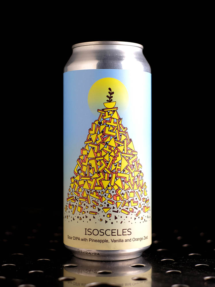 Hudson Valley | Isosceles | Sour DIPA Ananas Zeste d’Orange Vanille | 8%