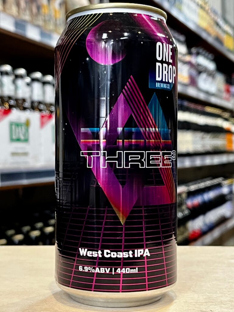One Drop Three Cubed