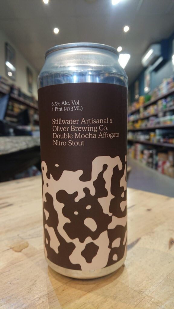 Stillwater x Oliver Brewing Co. Double Mocha Affogato Nitro