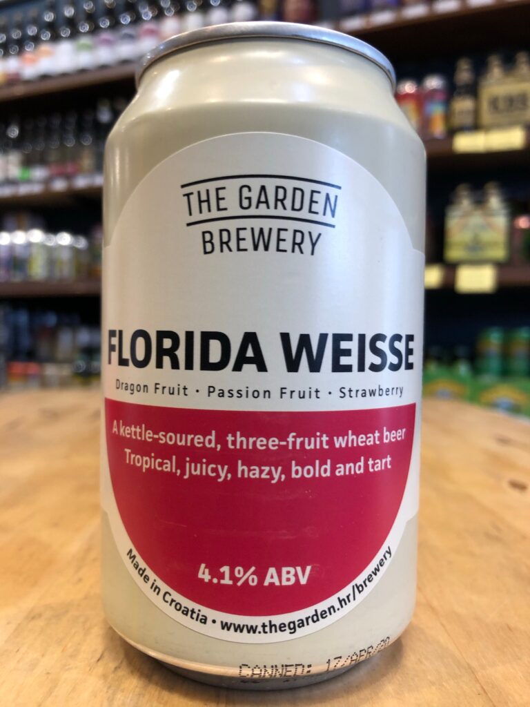 The Garden Florida Weisse - Dragon Fruit, Passion & Strawberry