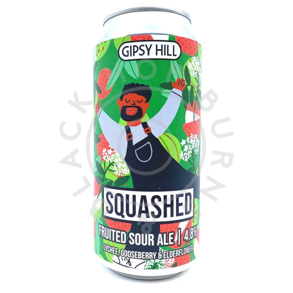 Squashed Lychee Gooseberry & Elderflower Fruited Sour ale 4.8%