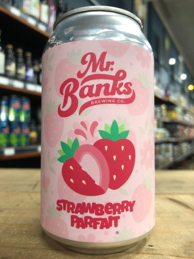 Mr Banks Strawberry Parfait