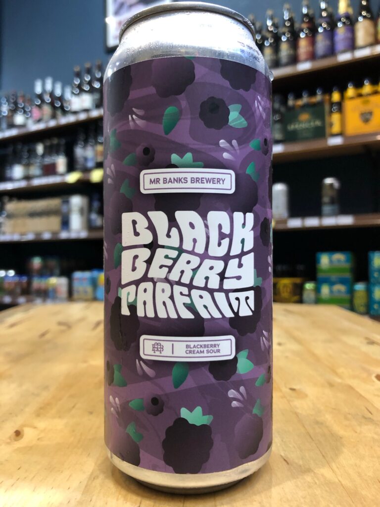Mr Banks Blackberry Parfait: Blackberry Cream