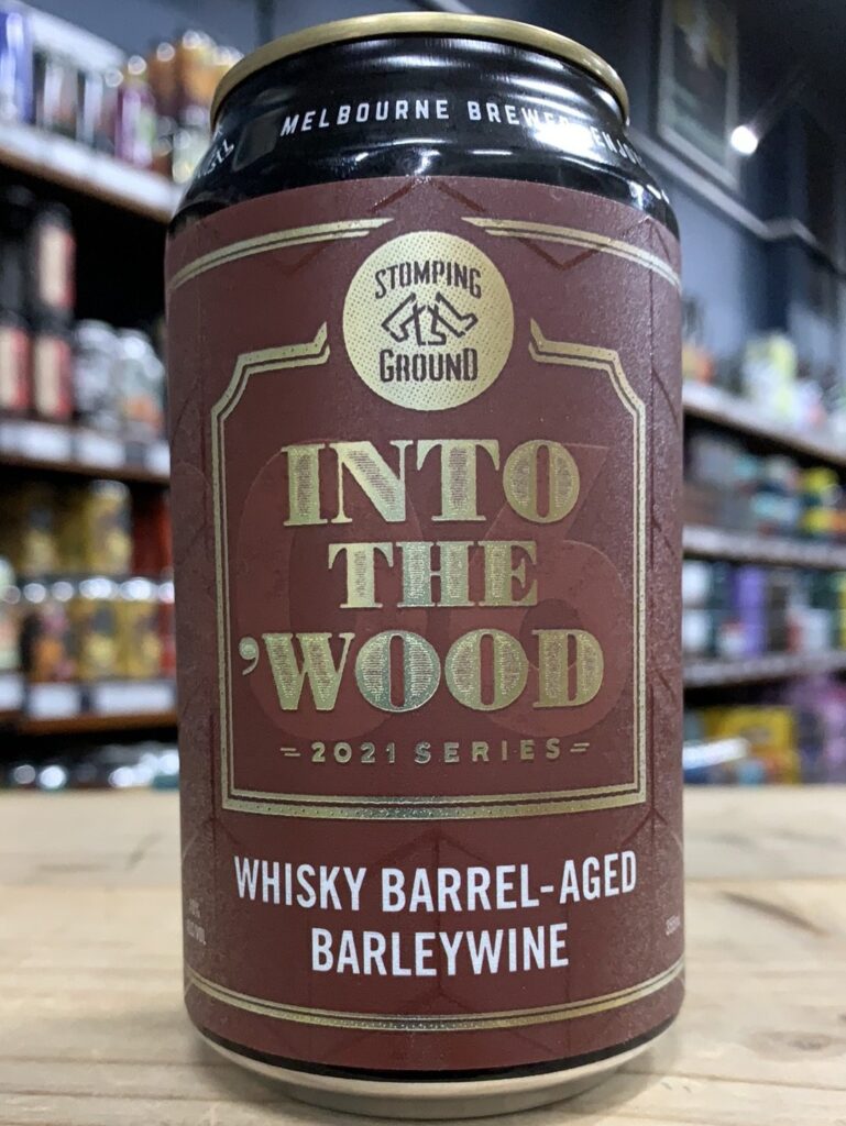 Stomping Ground Into the Wood: Whiskey BA Barleywine '21