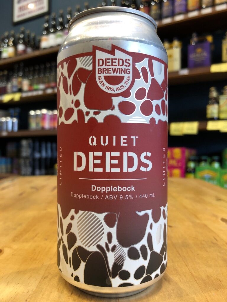 Quiet Deeds Dopplebock