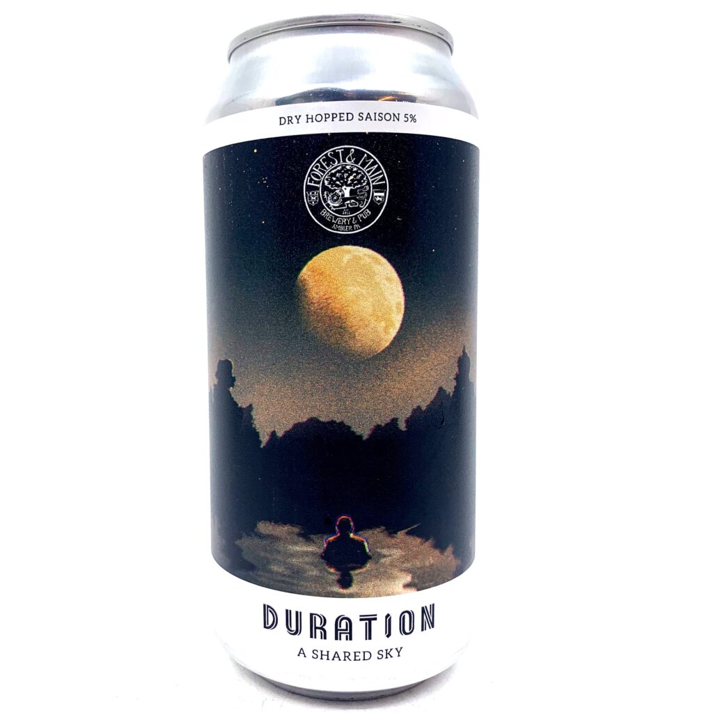 Duration x Forest & Main A Shared Sky Dry-Hopped Saison 5%