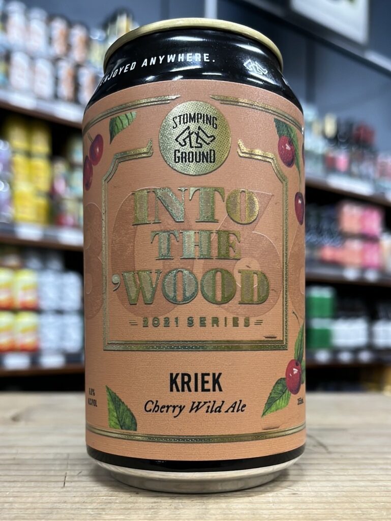 Stomping Ground Into the 'Wood Kriek Cherry