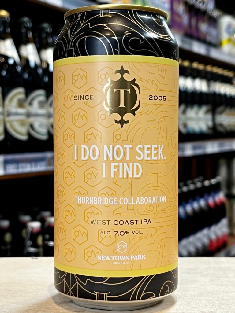 Thornbridge I Do Not Seek, I Find WC