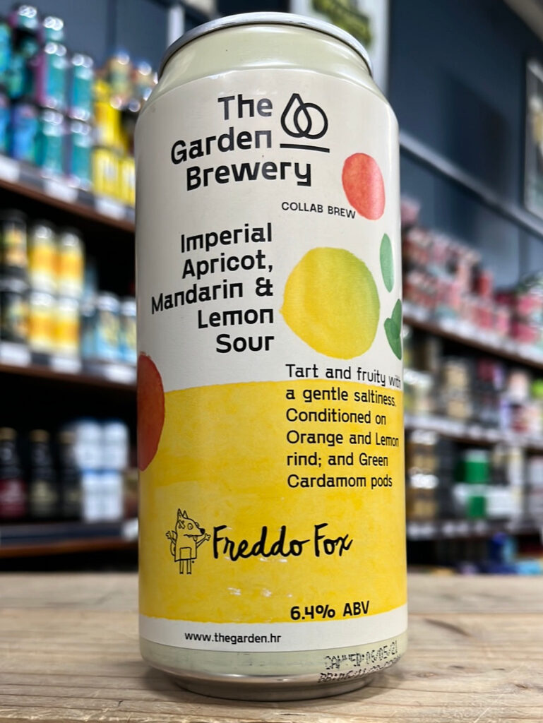 The Garden x Freddo Fox Collaboration Imperial Apricot Mandarin & Lemon