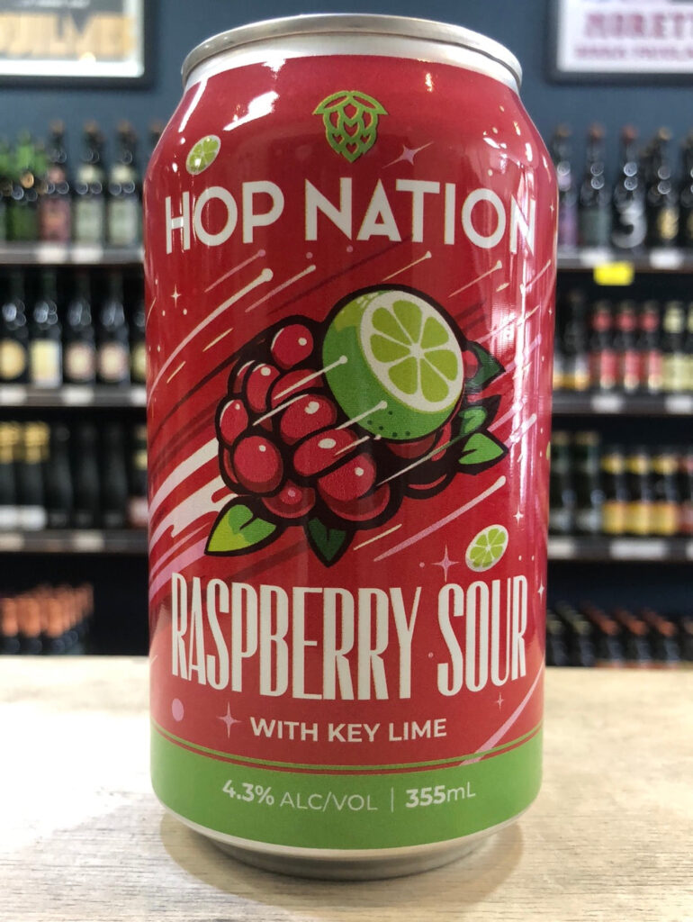 Raspberry Sour With Key Lime