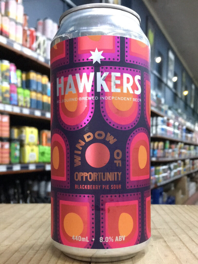 Hawkers Window Of Opportunity Blackberry Pie