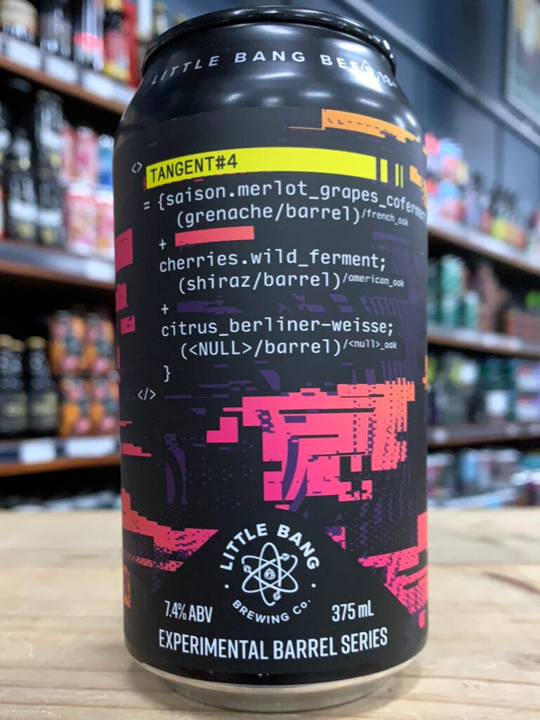 Little Bang Experimental Barrel Series Tangent #4