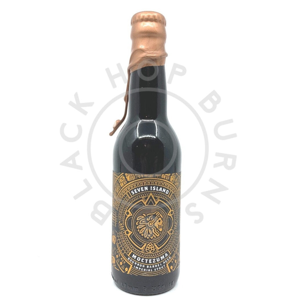 Seven Island Moctezuma Bourbon Barrel Aged Imperial Stout Heaven Hill Barrels 14%