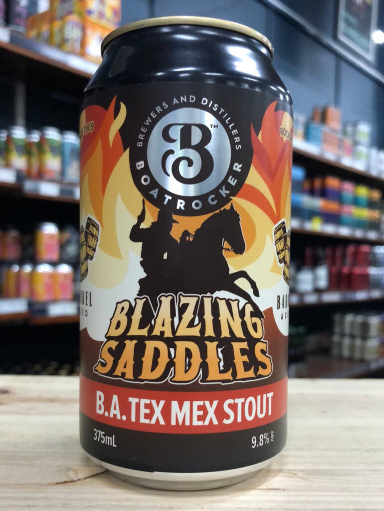 Boatrocker Blazing Saddles BA Tex Mex Imp Stout Single