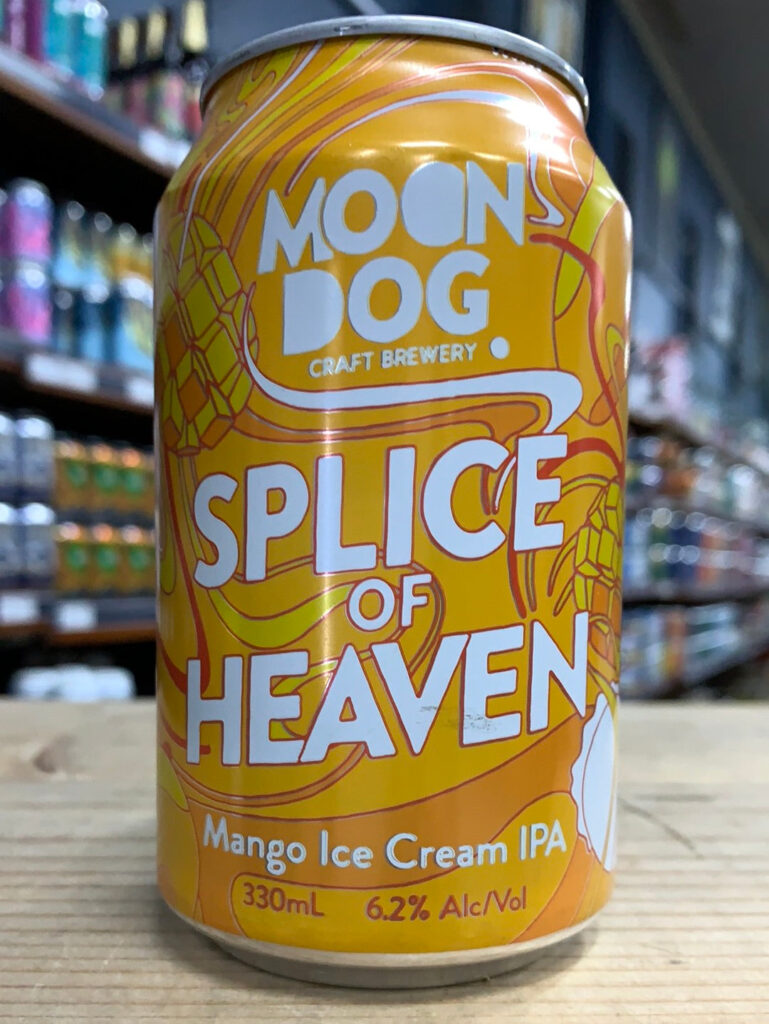 Splice Of Heaven Mango Ice Cream