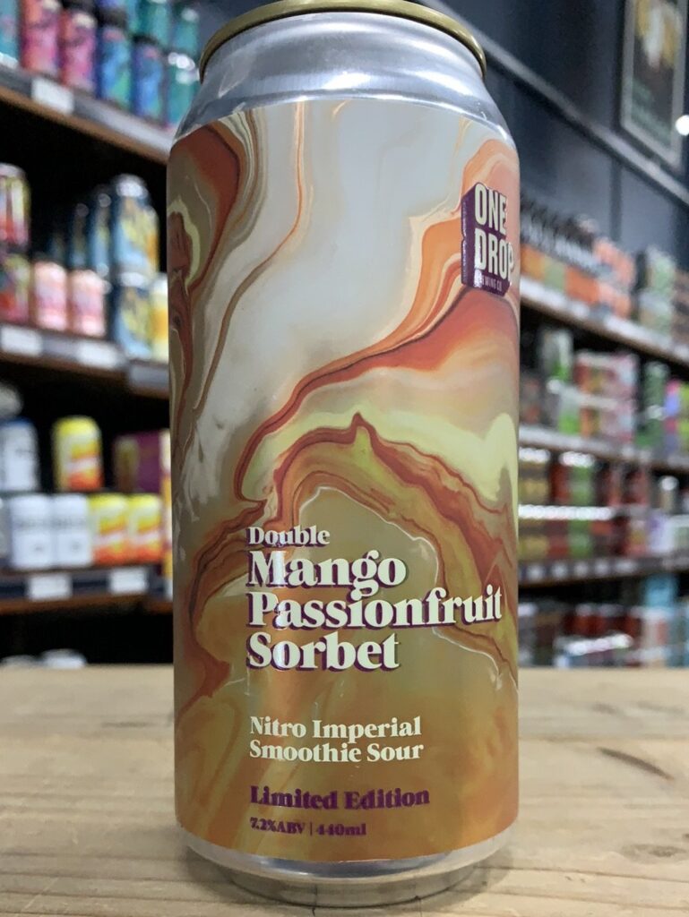 One Drop Double Mango & Passionfruit Sorbet Nitro Smoothie
