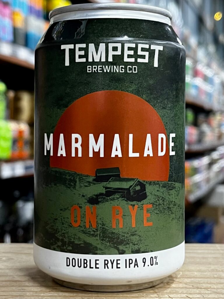 Tempest Marmalade on Rye