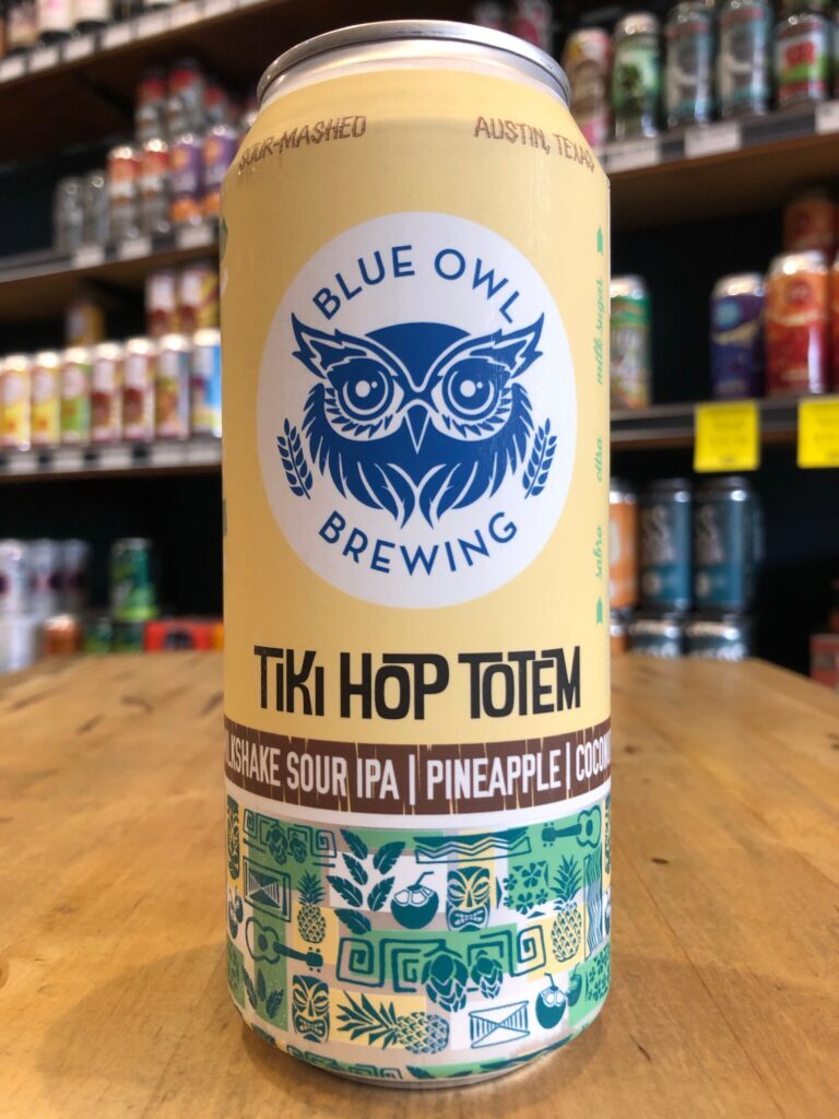 Blue Owl Tiki Hop Totem