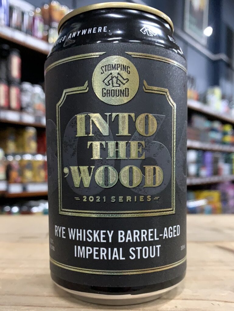 Stomping Ground Into the Wood: Rye Whiskey BA Imperial Stout '21