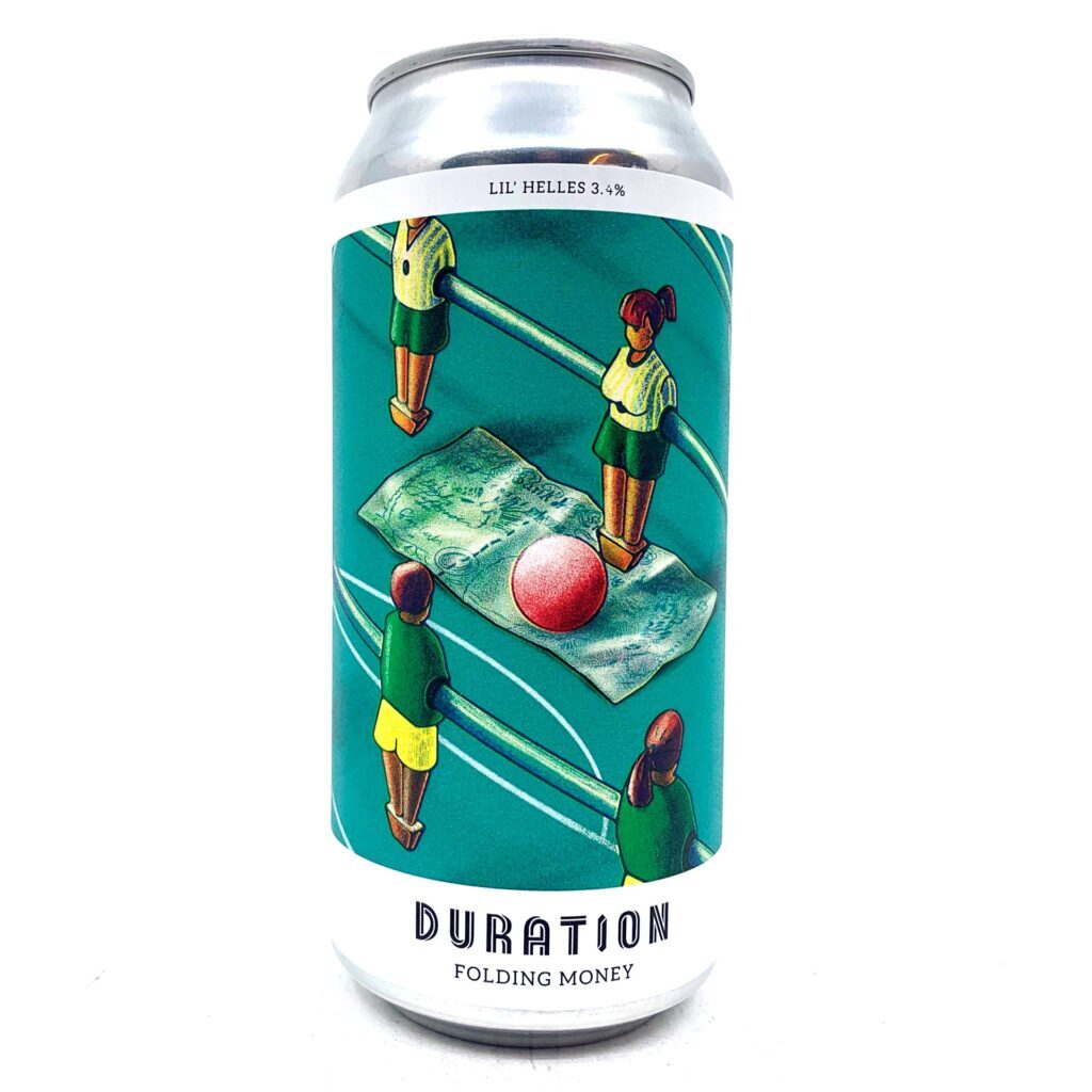 Duration Folding Money Lil' Helles 3.4%
