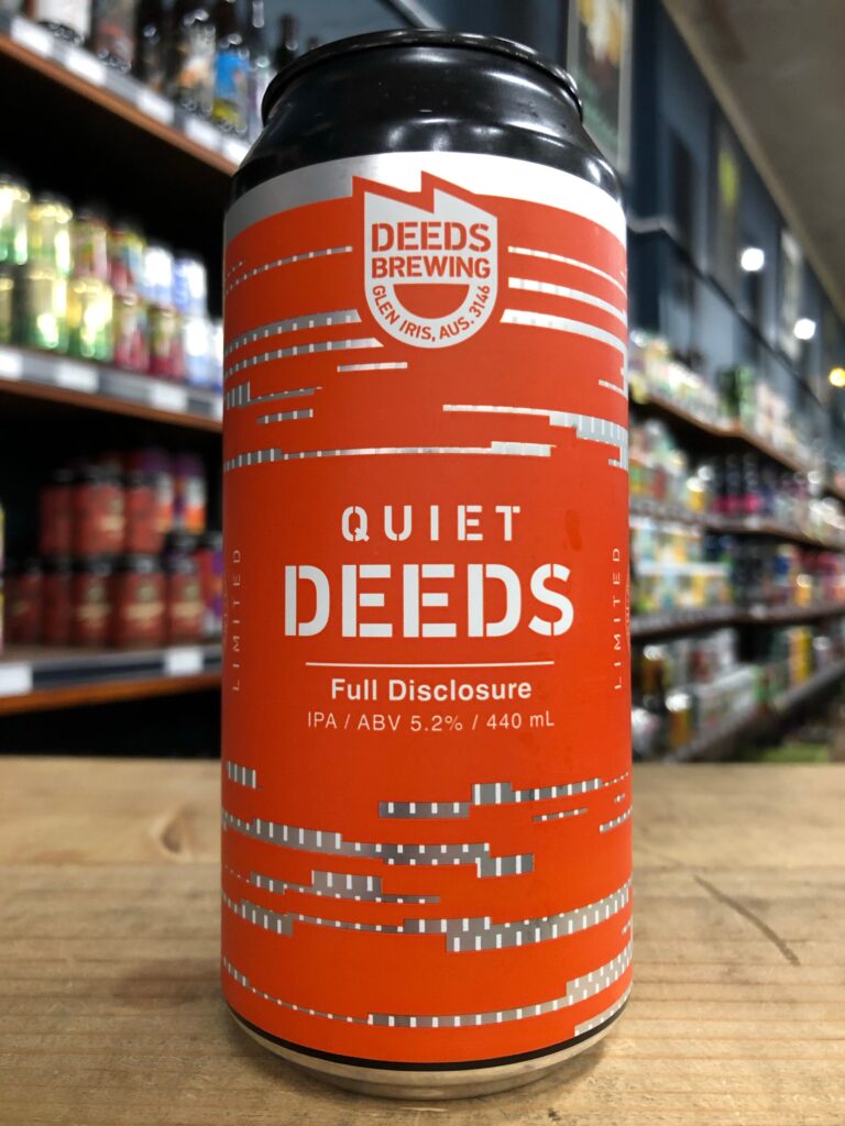 Quiet Deeds Full Disclosure