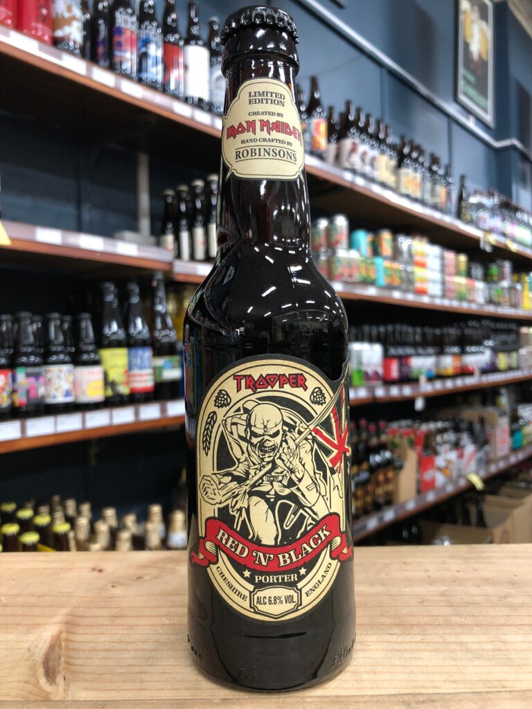 Robinsons Iron Maiden Trooper Red 'n' Black