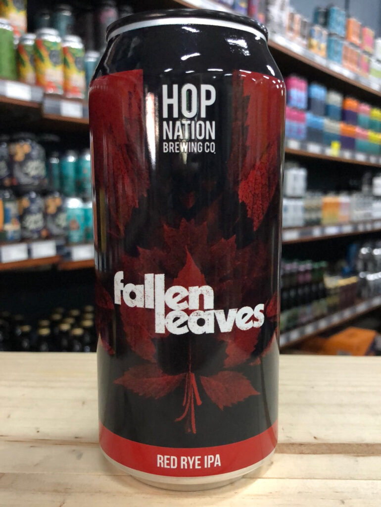 Fallen Leaves Red
