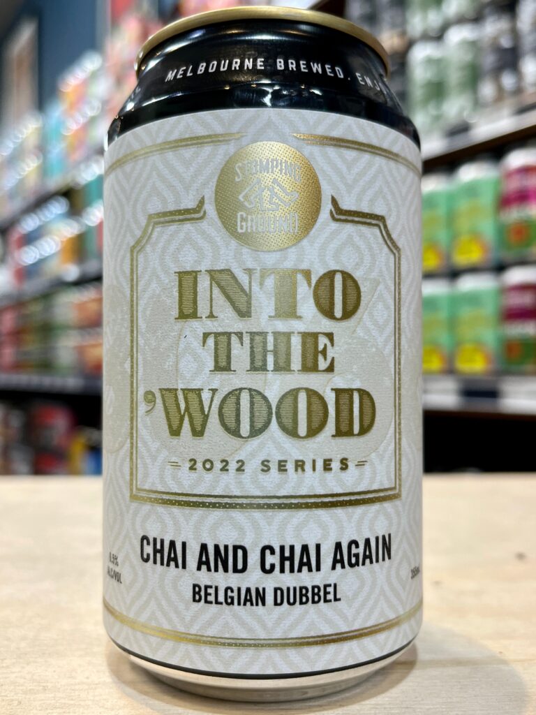 Stomping Ground Into the Wood: Chai and Chai Again Belgian