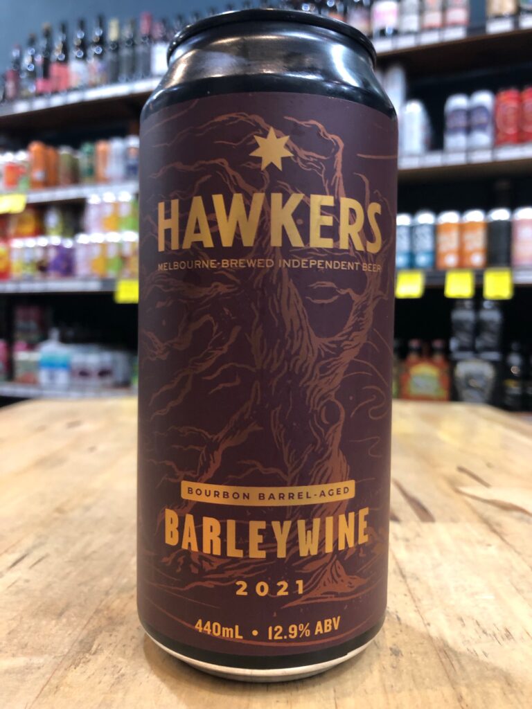 Hawkers Bourbon Barrel Aged Barleywine 2021