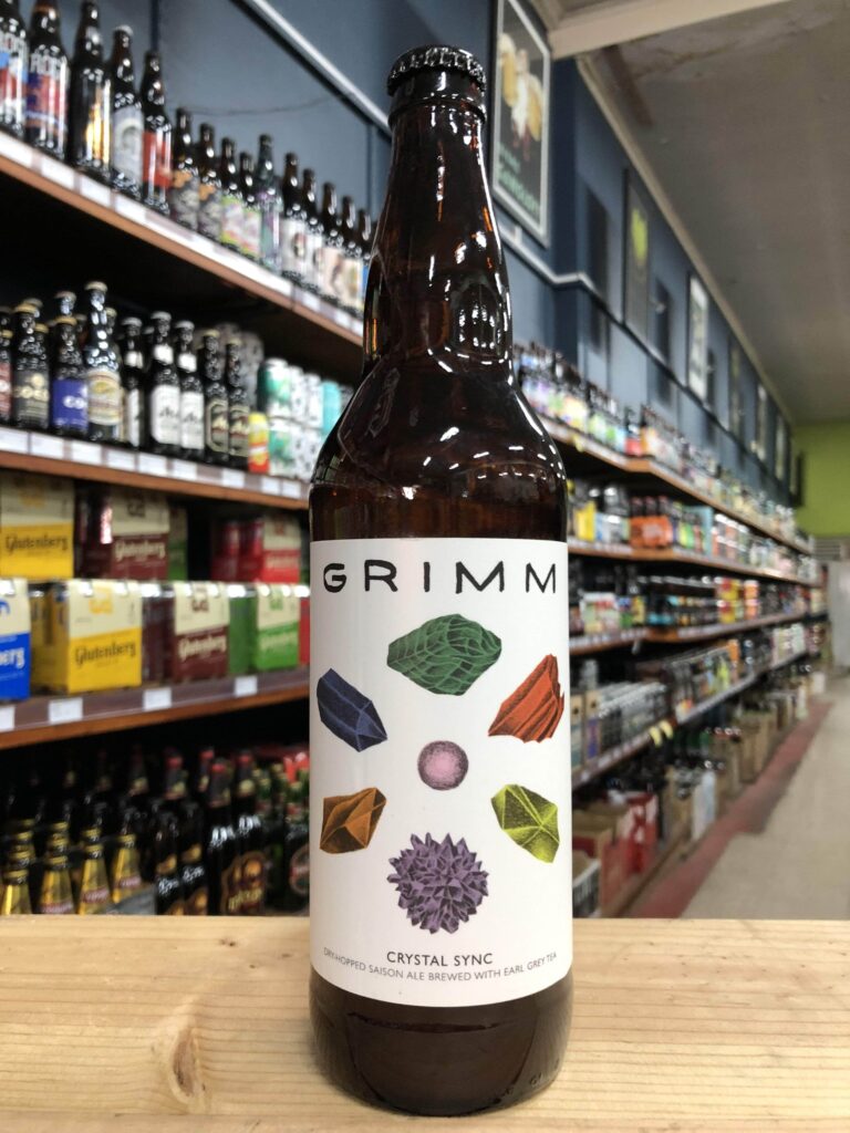 Grimm Crystal Sync Dry-Hopped Saison with Earl Grey Tea