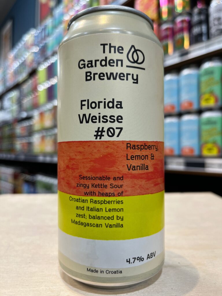 The Garden Florida Weisse #7 Raspberry, Lemon & Vanilla