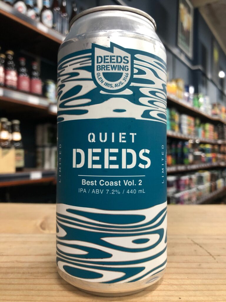 Quiet Deeds Best Coast IPA Vol. 2