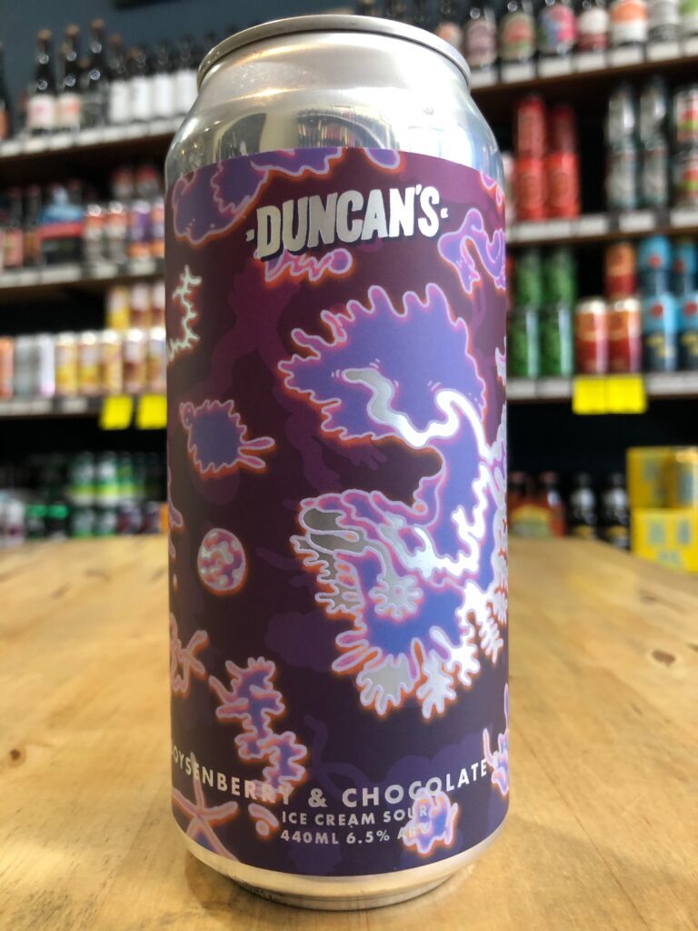 Duncan's Boysenberry & Chocolate Ripple Ice Cream