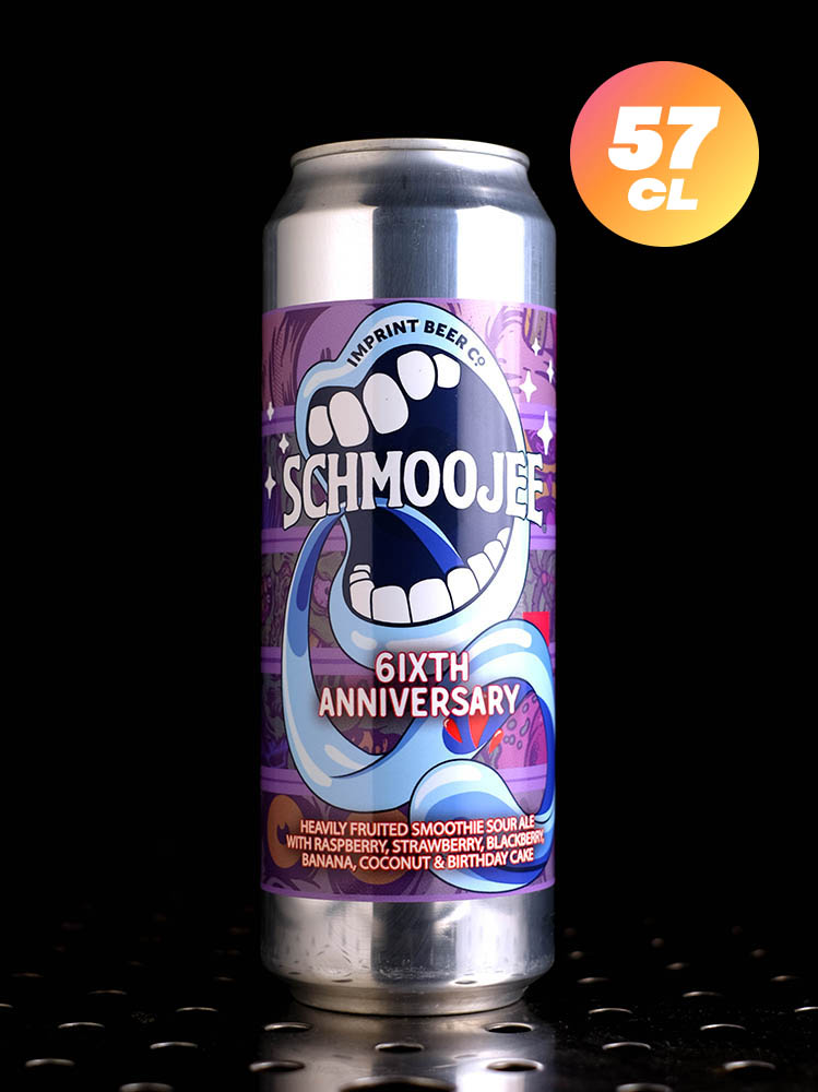 Imprint Beer Co - Schmoojee 6ixth Anniversary - Smoothie Sour Berries Banana Coco Birthday Cake