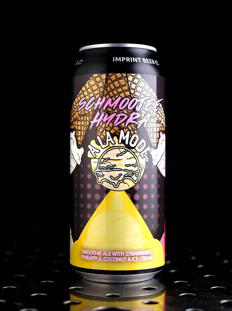 Imprint Beer Co | Schmoojee Hydra A La Mode | Smoothie Sour Fraise Coco Ananas Cream | 6,5%