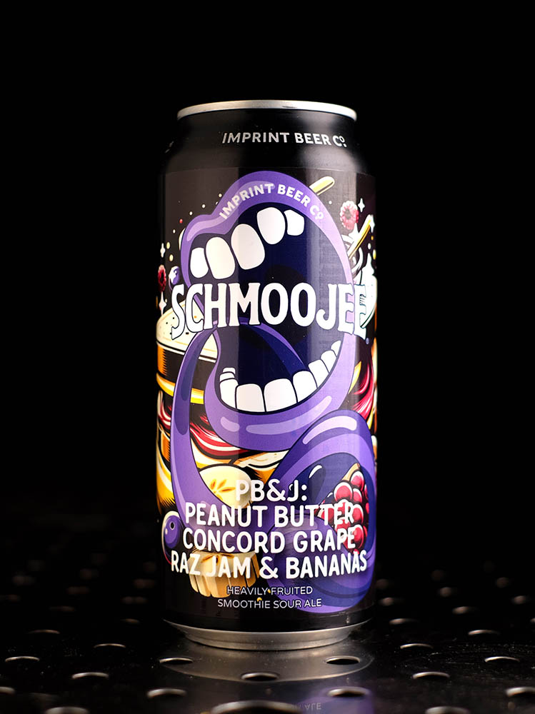 Imprint Beer Co | Schmoojee PB&J: Peanut Butter Concord Grape Raspberry & Banana | Smoothie Sour | 6,5%