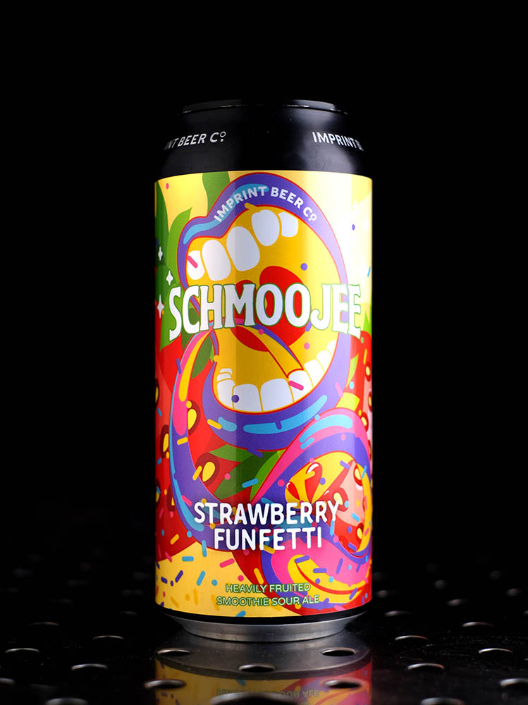 Imprint Beer Co | Schmoojee Shcoops Funfetti Strawberry | Smoothie Sour Confetti Ice Cream Sprinkles | 6,5%